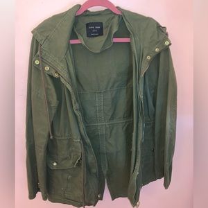 Olive green light weight jacket
